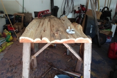 Wooden Desk Project - Bottom