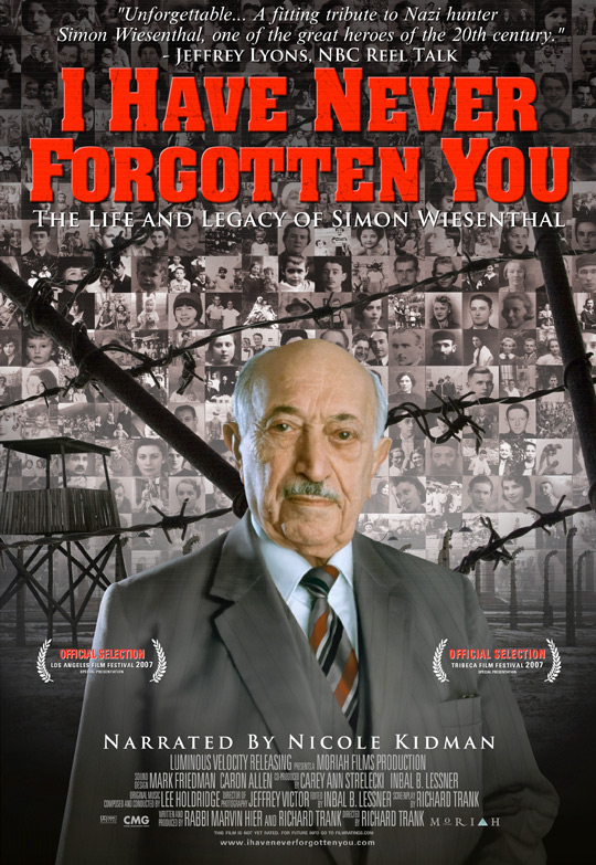 I Have Never Forgotten You: The Life and Legacy of Simon Wiesenthal Book Cover