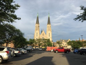 Cool church by where we ate.