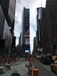 The other side of Times Square.